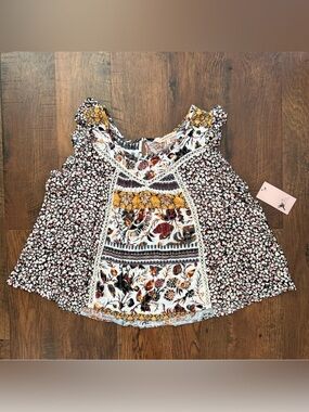 CULT OF DESIGN boho swing - top, size M, NWT